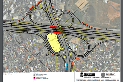 Obras nos viadutos do Anel Rodoviário